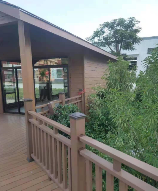 城市景觀木棧道之防火級木塑板用ASA材料--中新華美改性塑料